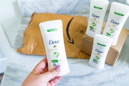 Dove Advanced Care Deodorant: Get 4 Sticks for $12.73 on Amazon card image