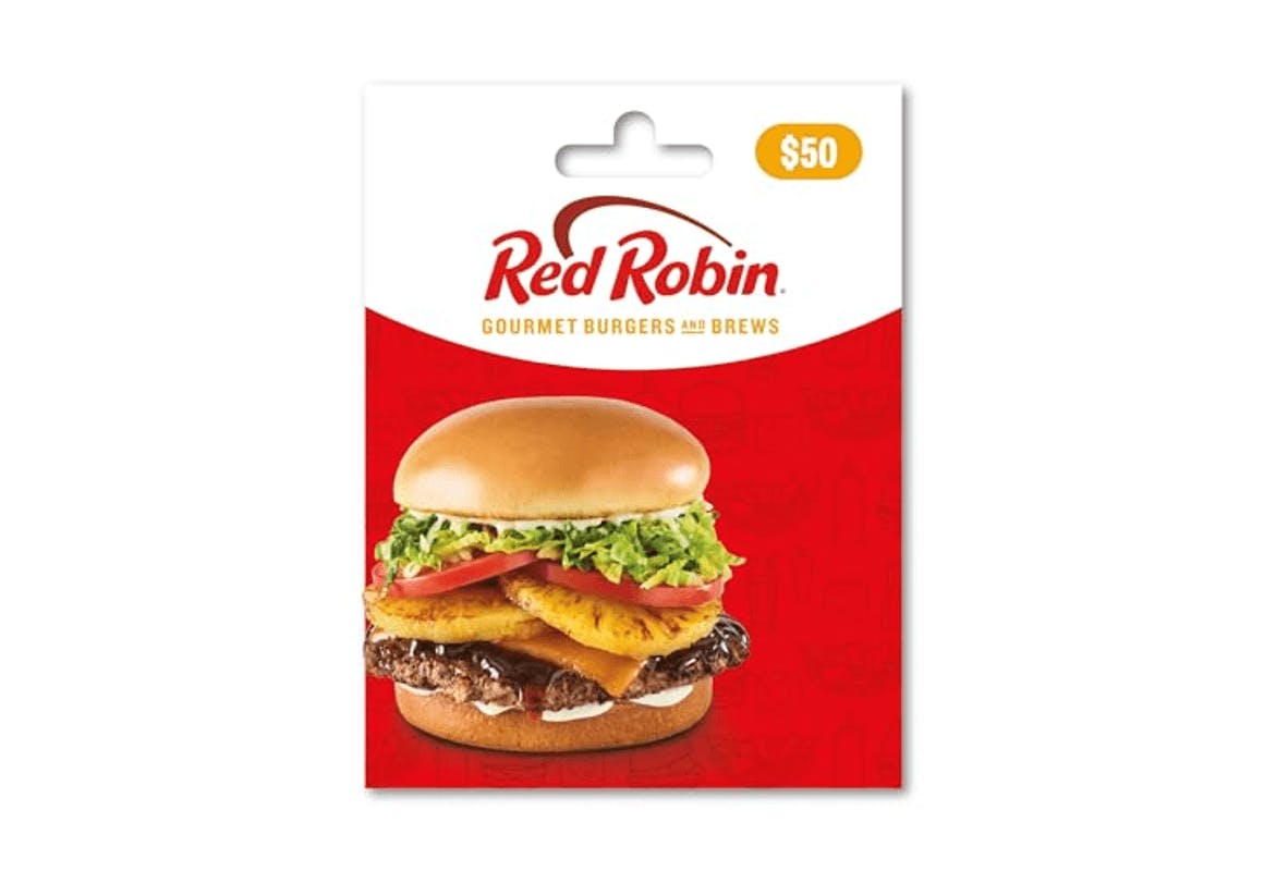 Red Robin $50 Gift Card
