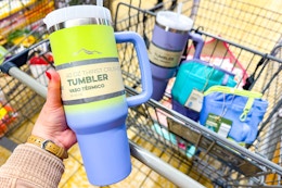 The Aldi Tumbler Is Back — Plus a New Carrier for Just $10 Each card image