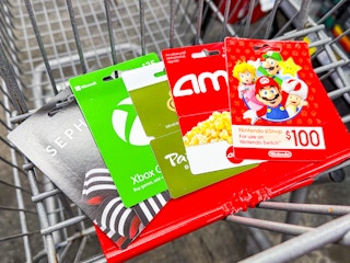 sephora, xbox, panera, amc, and nintendo gift cards