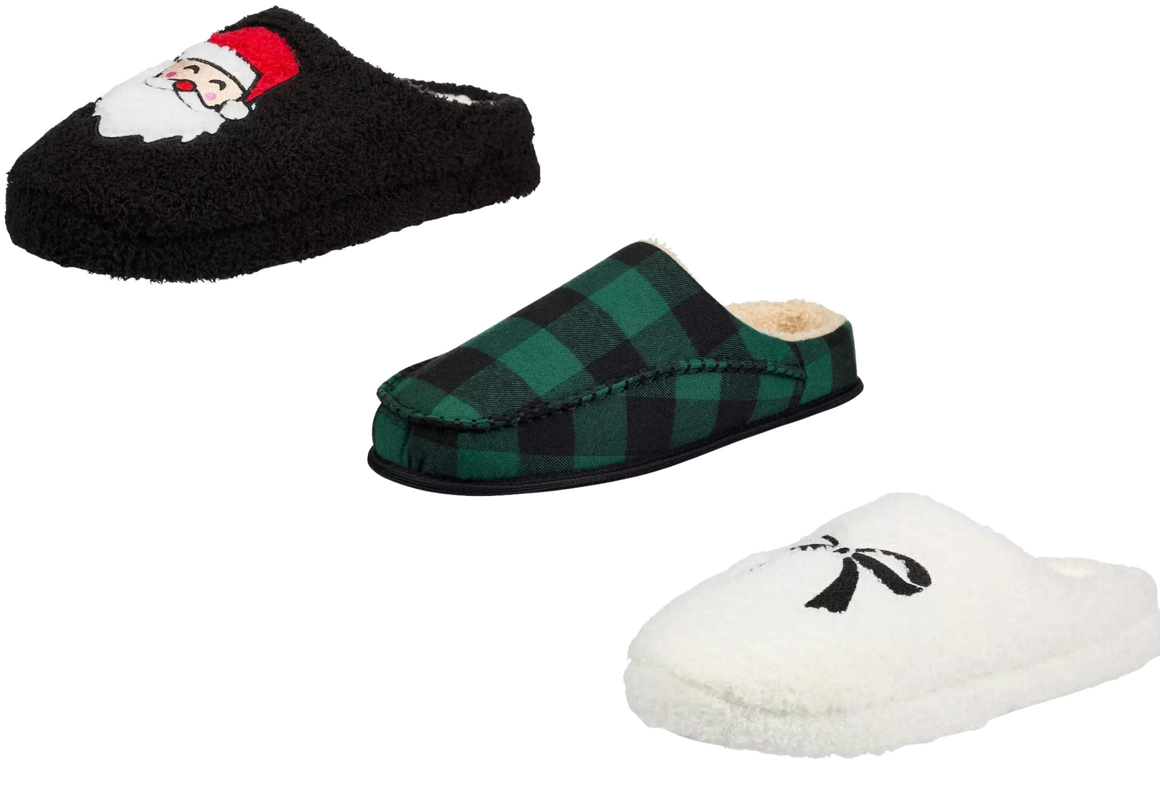 3 Adult Winter Slippers