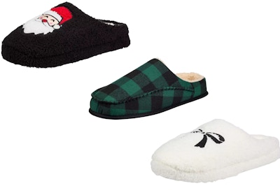 3 Adult Winter Slippers