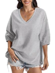 Women's V-Neck Sweatshirt