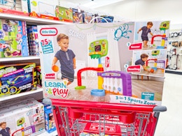 Little Tikes 3-in-1 Sports Zone, Only $23.93 for Target Black Friday card image