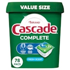 Cascade Complete Dishwasher Pods