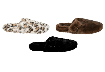 No Boundaries Women's Clog Slippers