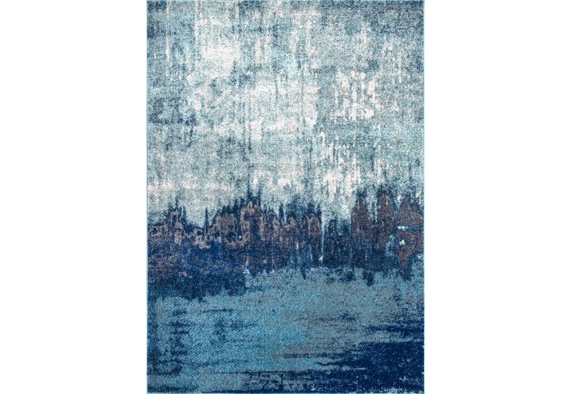 Abstract Waterfall 5' x 7'5" Rug