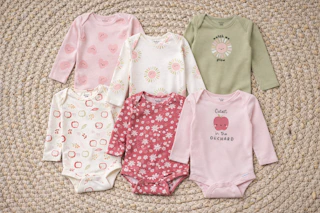 Walmart Gerber baby onesie set