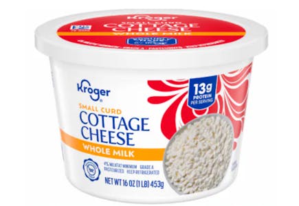 Kroger Cottage Cheese Tub