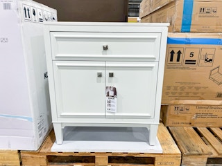 costco kohler clave bath vanity