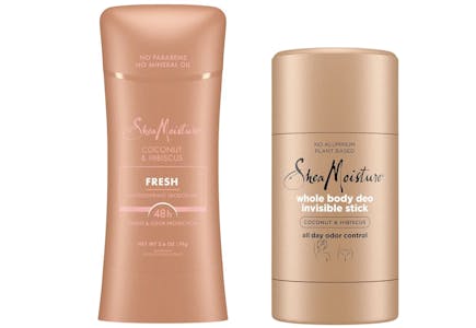 2 SheaMoisture Deodorants