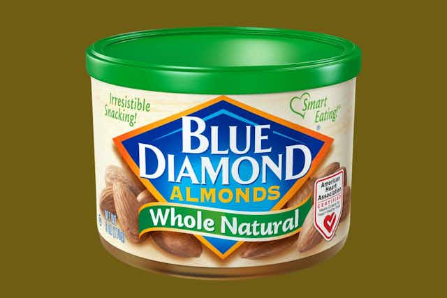 Blue Diamond Almonds, as Low as $1.71 per Pack on Amazon card image