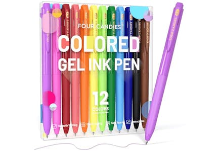 Four Candies Gel Pens