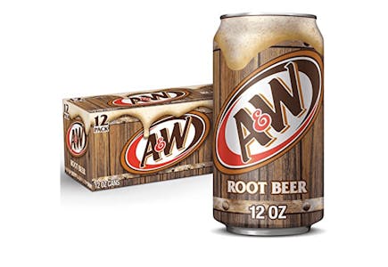 3 A&W Root Beer 12-Packs