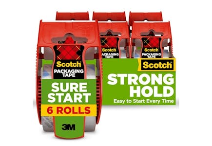 Scotch Shipping Tape 6-Pack