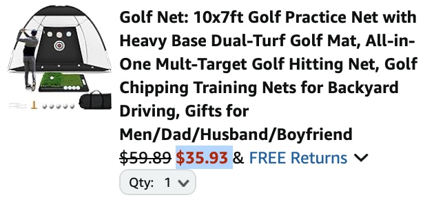 ss golf net