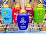 5 OGX Hair Care products in Walmart shopping cart