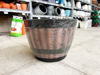 home depot vigoro wine barrel planter 2