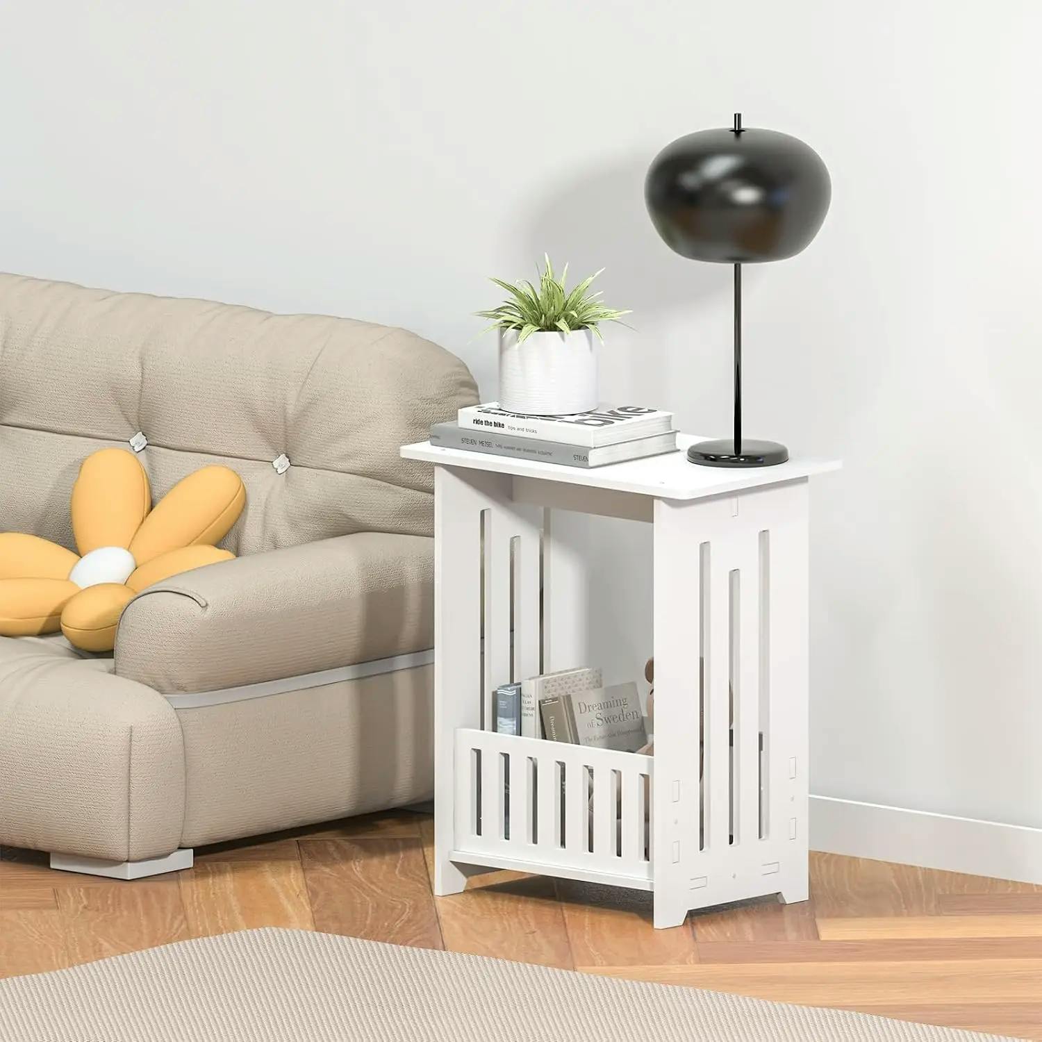 Bedside Table with Storage