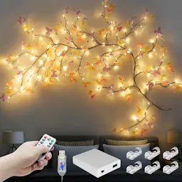 Butterfly Willow Vine Light