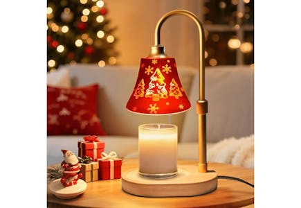 Christmas Candle Warmer Lamp With Dimmer