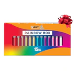 BIC 4-Color Rainbow Shine Pens