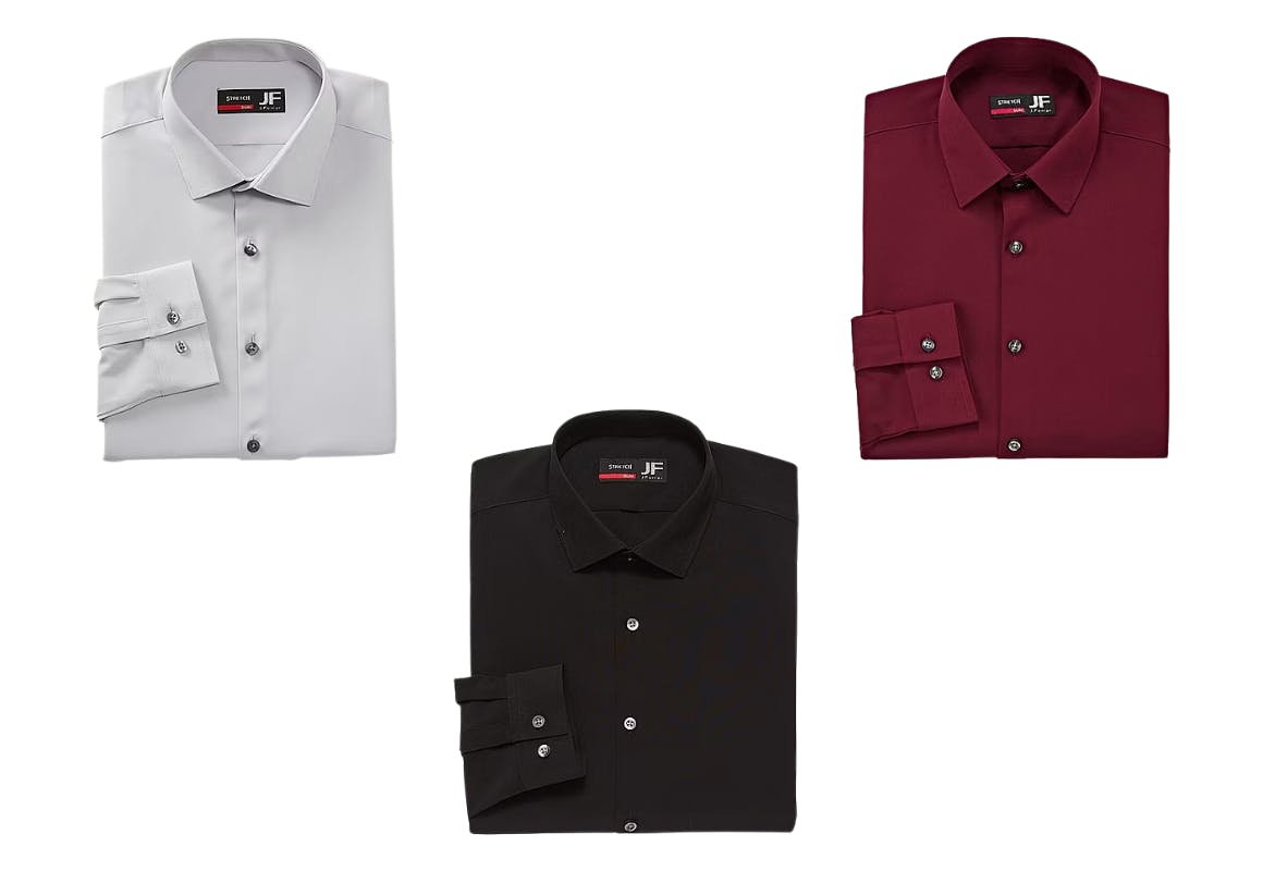 J. Ferrar Men's Dress Shirt