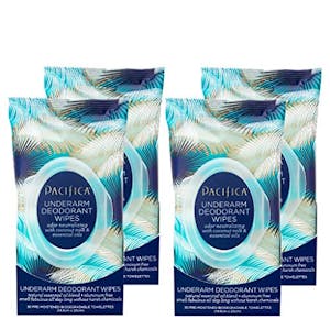 Pacifica Deodorant Wipes 4-Pack