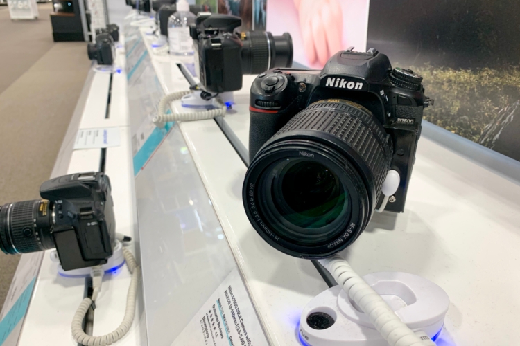 Nikon Cameras inside Best Buy