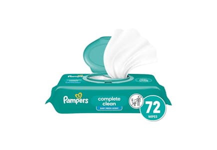 2 Pampers Baby Wipes Packs