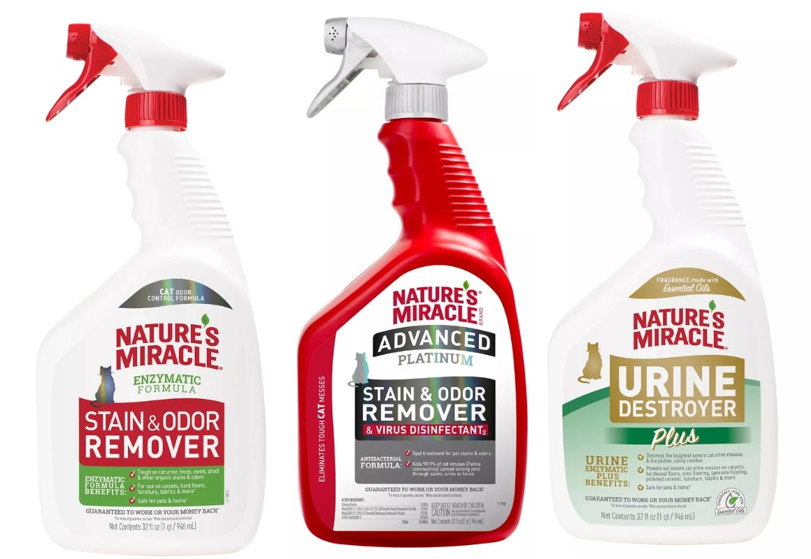 3 Nature's Miracle Products