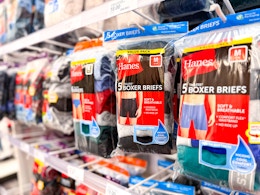 Too Good to Miss: Hanes Men's Boxer Sets, as Low as $9.88 at Target card image