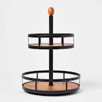 Threshold 2-Tier Revolving Spice Rack