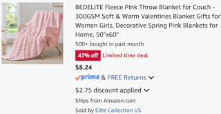 amazon-fleece-blanket-cart