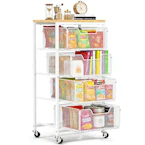 Rolling Cart with Drawers