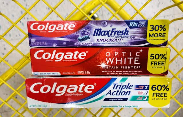 Colgate Toothpaste, Only $0.50 at Dollar General card image