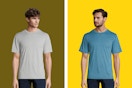2 hanes men's performance tees