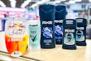 axe degree bic products on store shelf