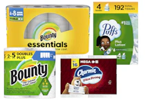 4 P&G Paper Products