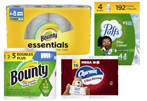 4 P&G Paper Products