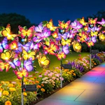 Solar Butterfly Lights 3-Pack