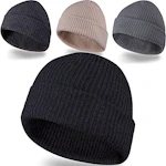 Adult Beanie Hats 4-Pack