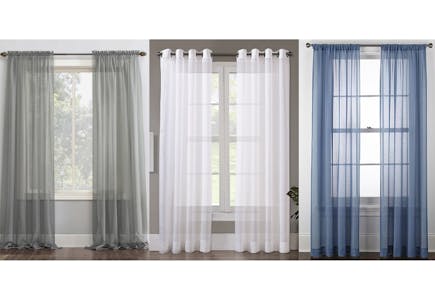 3 Curtain Panels