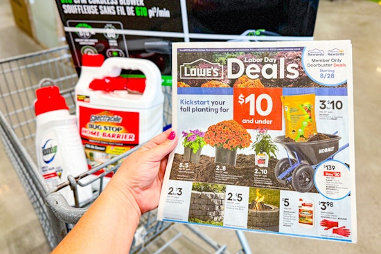 lowe's labor day sale ad and items