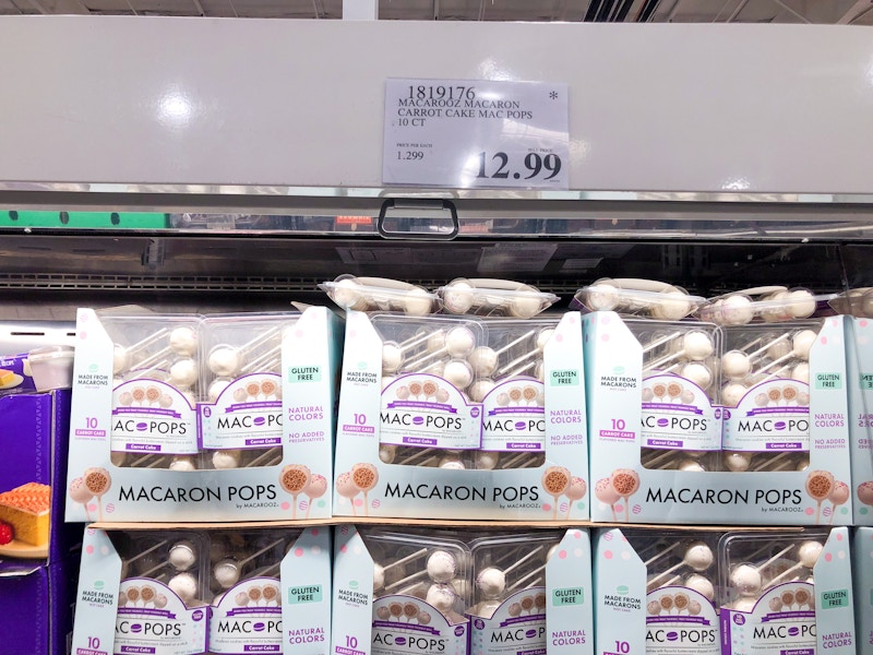 costco macarooz macaroon cake pops