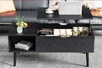 Lifestyle image of the EDX lift top coffee table in home setting