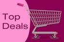 kcl top deals shopping cart pink
