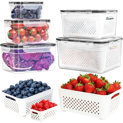 Fruit Storage Containers 5-Pack