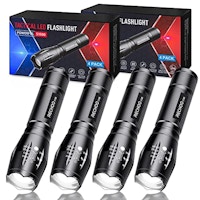Tactical Flashlight 4-Pack