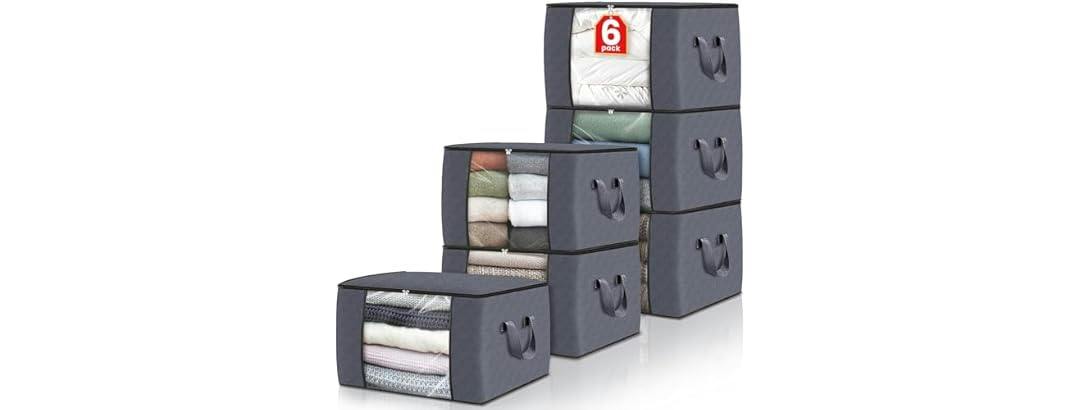 Fab totes Storage Bags 6-Pack